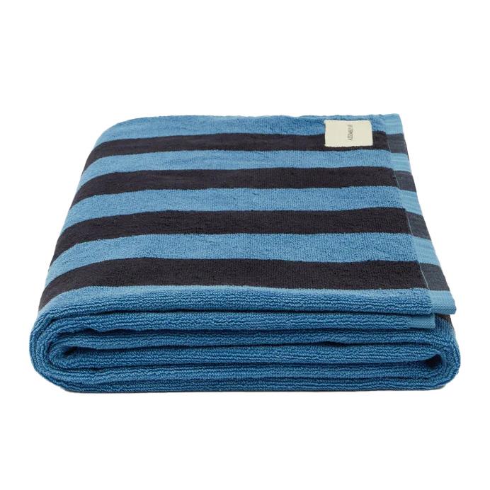 Assembly Label Cotton Stripe Beach Towel Bahama/True Navy